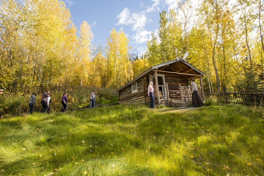 KANADAS STÄDTE – DAWSON CITY 3 Dawson d Robert Service Cabin