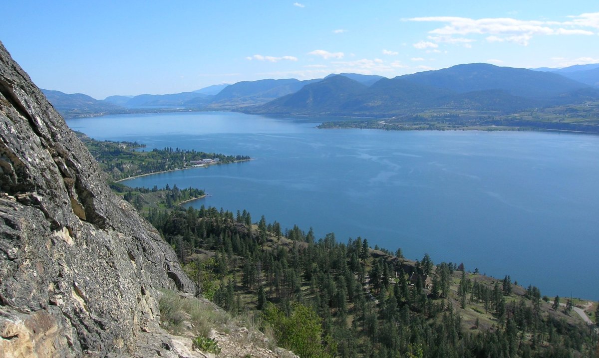 Okanagan lake south