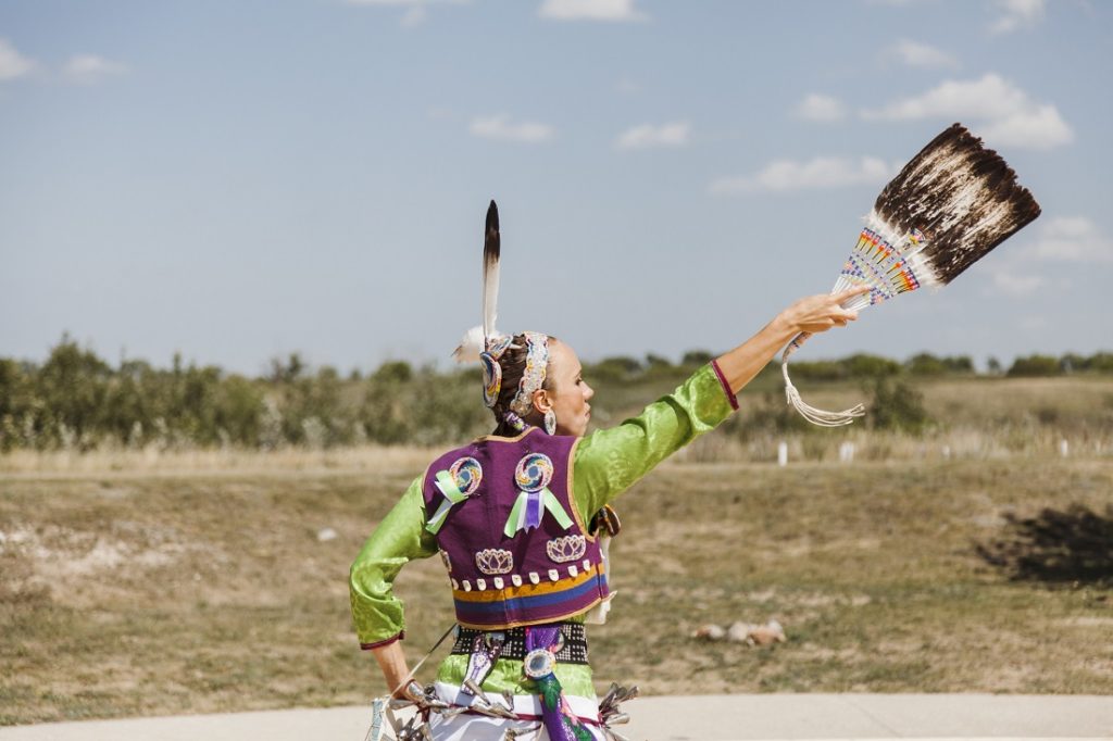 Wanuskewin Heritage Park Indianerin DC