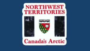 Northwest Territories Aufkleber - Sticker 10 x 9,4 cm