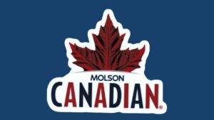 Molson Canadian Aufkleber