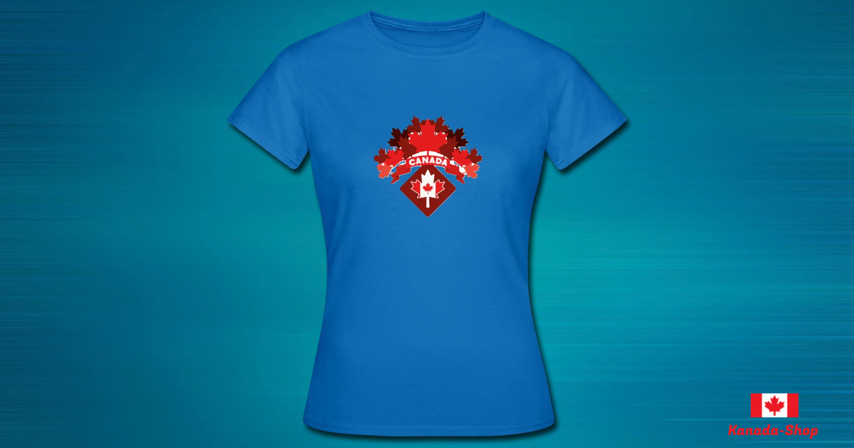 Maple Leaf - Ladies T-Shirt - 19,99€ 1 maple leaf t-shirt